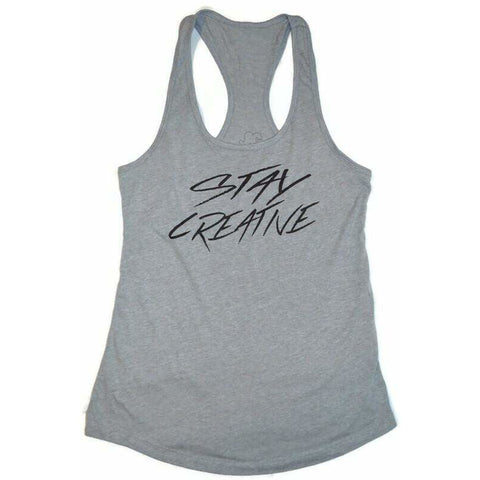 Stay Creative Writing-Heather Grey - StayCreative Apparel