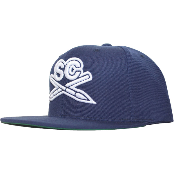 Navy Logo SnapBack - StayCreative Apparel