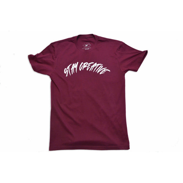 Name Print- Maroon - StayCreative Apparel